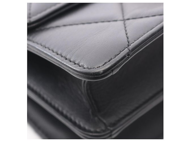 Borsa a Spalla Matelassé Chanel Nero - vista 8