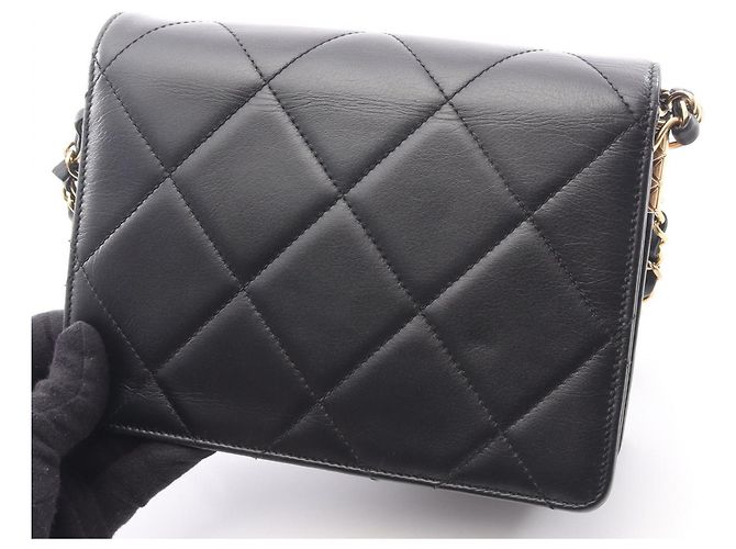 Borsa a Spalla Matelassé Chanel Nero - vista 9