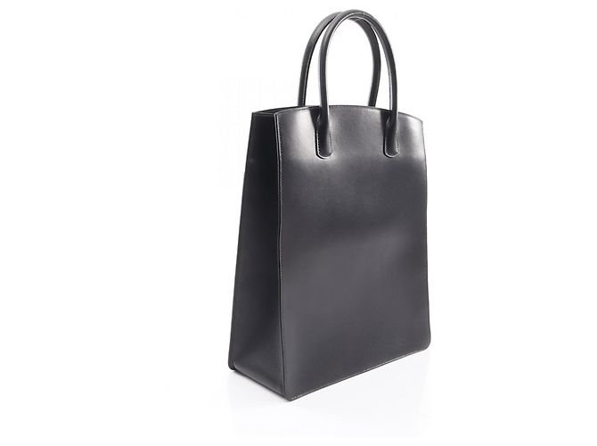 Borsa a mano Hermès Hermès White Bust-Up Blu navy - vista 2