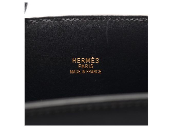 Borsa a mano Hermès Hermès White Bust-Up Blu navy - vista 4