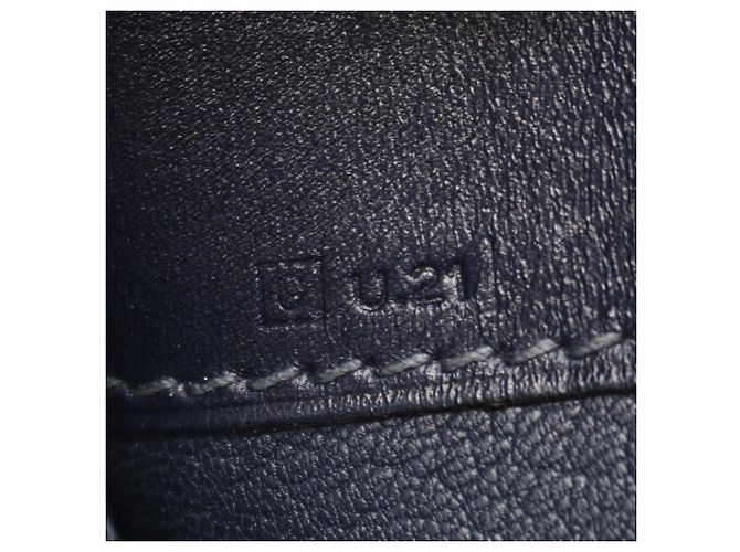 Borsa a mano Hermès Hermès White Bust-Up Blu navy - vista 5