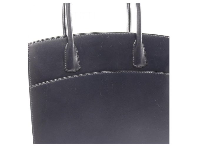 Borsa a mano Hermès Hermès White Bust-Up Blu navy - vista 6