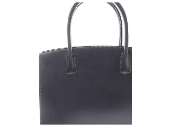 Borsa a mano Hermès Hermès White Bust-Up Blu navy - vista 7