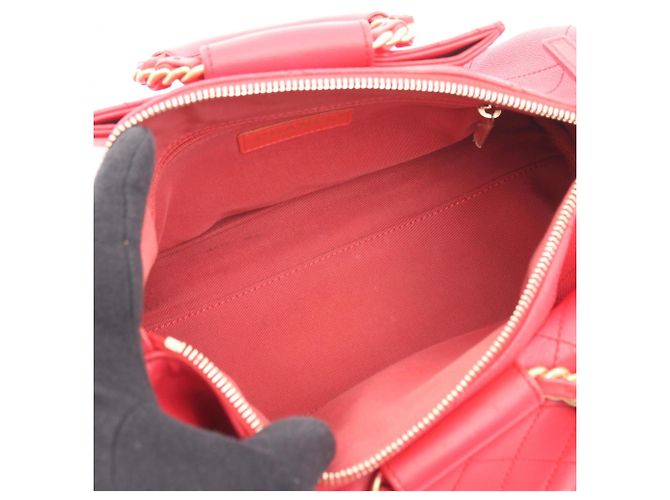Timeless Borsa a Spalla Matelassé Chanel Rosso - vista 3