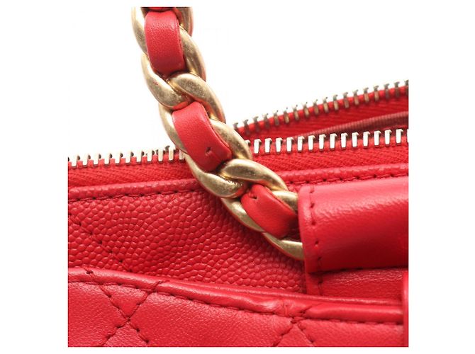 Timeless Borsa a Spalla Matelassé Chanel Rosso - vista 8