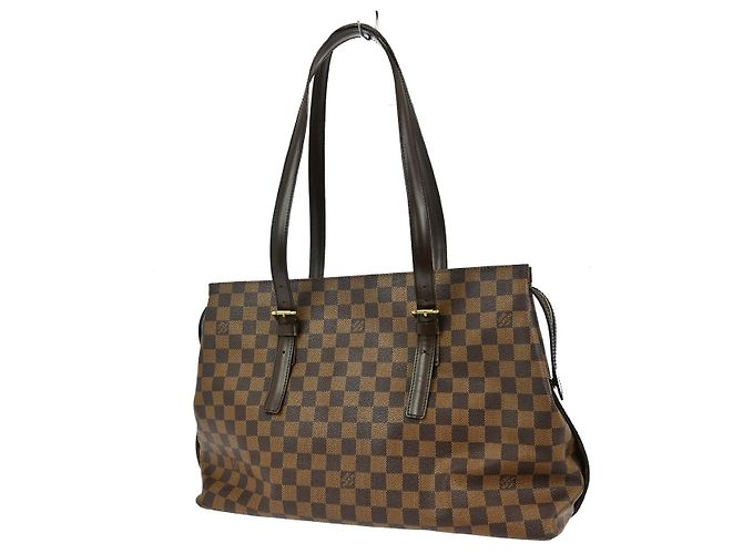 Borsa Chelsea Damier Louis Vuitton Marrone - vista 2