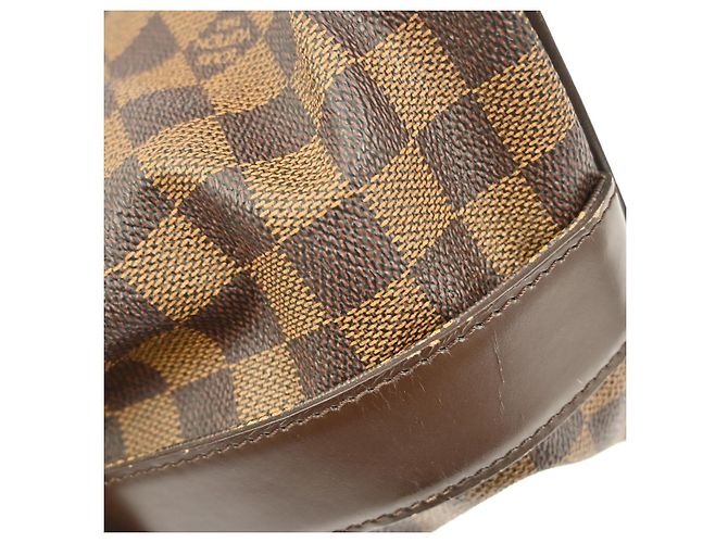 Borsa Chelsea Damier Louis Vuitton Marrone - vista 7