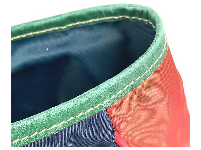 Borsa Tote Gucci Hysteria Logo Rosso Blu navy - vista 11
