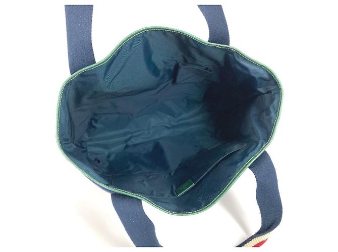Borsa Tote Gucci Hysteria Logo Rosso Blu navy - vista 12