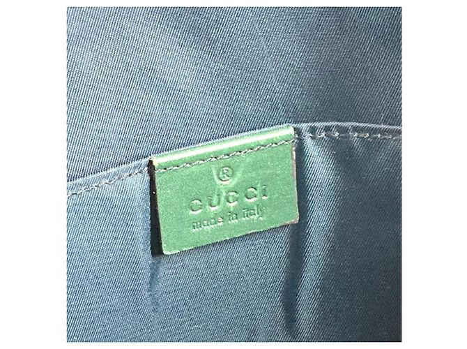 Borsa Tote Gucci Hysteria Logo Rosso Blu navy - vista 13