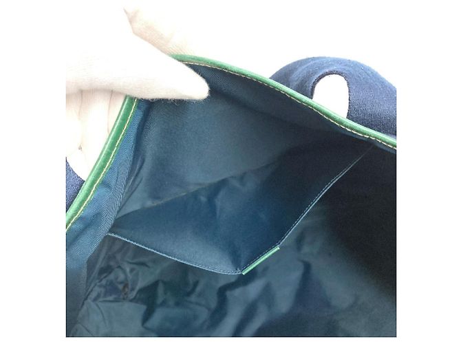 Borsa Tote Gucci Hysteria Logo Rosso Blu navy - vista 14