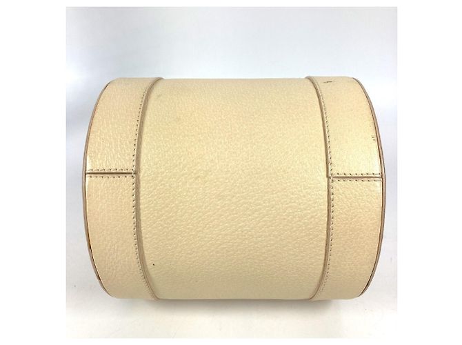Bulgari Borsa a spalla a forma di tamburo con pattina logo BVLGARI B-ZERO1 Bianco - vista 5
