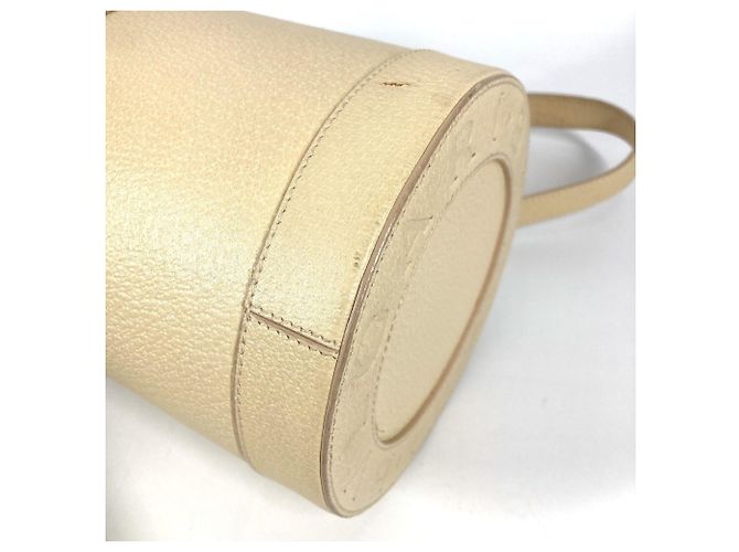 Bulgari Borsa a spalla a forma di tamburo con pattina logo BVLGARI B-ZERO1 Bianco - vista 6