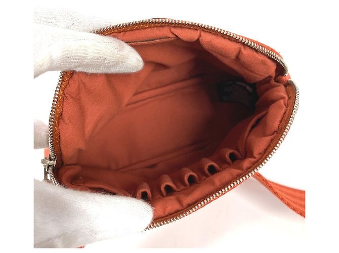 Borsa a Spalla Bolide Santur di Hermès Arancione - vista 12