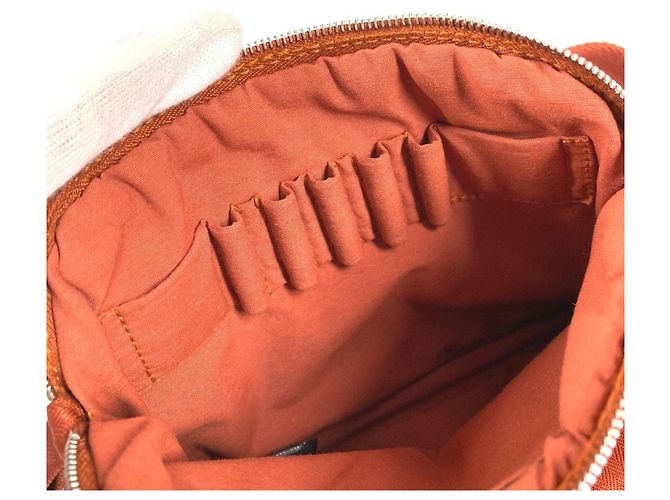 Borsa a Spalla Bolide Santur di Hermès Arancione - vista 14