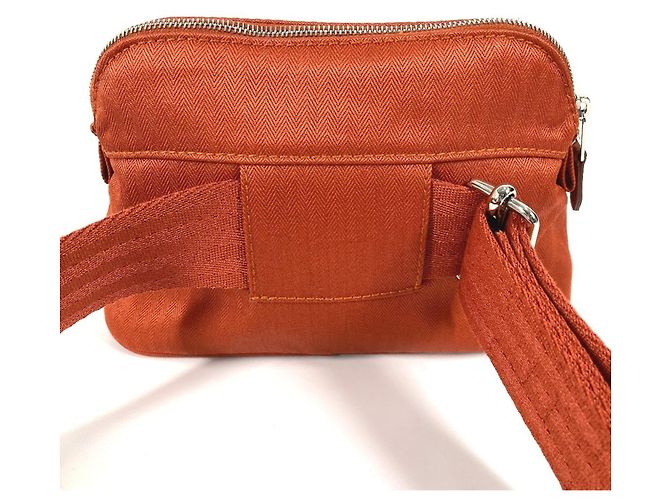 Borsa a Spalla Bolide Santur di Hermès Arancione - vista 3