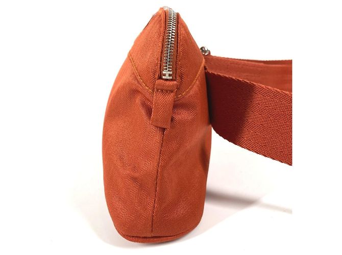 Borsa a Spalla Bolide Santur di Hermès Arancione - vista 4