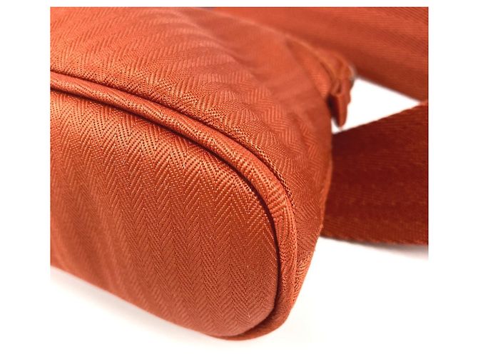 Borsa a Spalla Bolide Santur di Hermès Arancione - vista 7