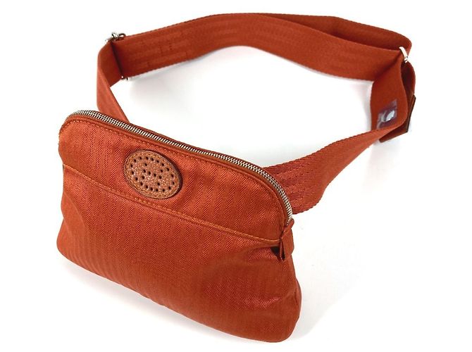 Borsa a Spalla Bolide Santur di Hermès Arancione - vista 9