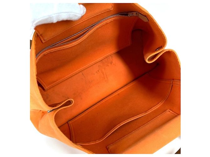 Hermès HERMES Cabag Elan PM Borsa a Spalla/Borsa Tote Arancione - vista 12