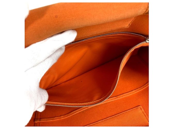 Hermès HERMES Cabag Elan PM Borsa a Spalla/Borsa Tote Arancione - vista 13