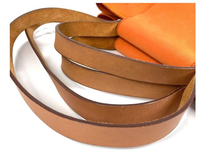 Hermès HERMES Cabag Elan PM Borsa a Spalla/Borsa Tote Arancione - vista 9