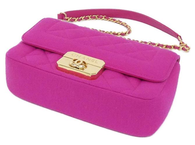 Borsa a Spalla in Tela Chanel - vista 3