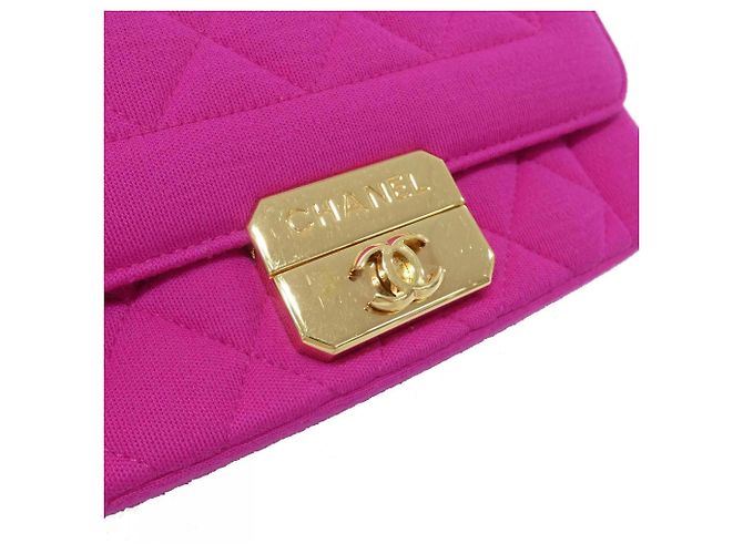 Borsa a Spalla in Tela Chanel - vista 6