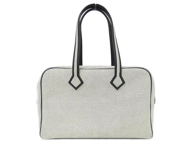 Borsa Boston Hermès Victoria 3 Foule Tout Nero Crudo - vista 2