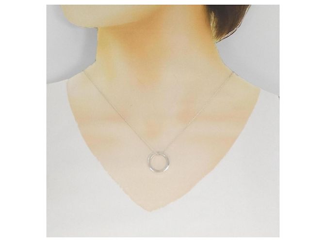 Tiffany & Co Collana Circle Tiffany 1837 Argento - vista 5
