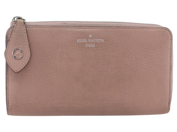 LOUIS VUITTON Cartera Comet de Cuero Taurillon M63103 Auth bs32740 Rosa - vista 13