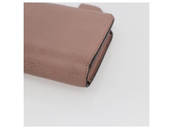 LOUIS VUITTON Cartera Comet de Cuero Taurillon M63103 Auth bs32740 Rosa - vista 15
