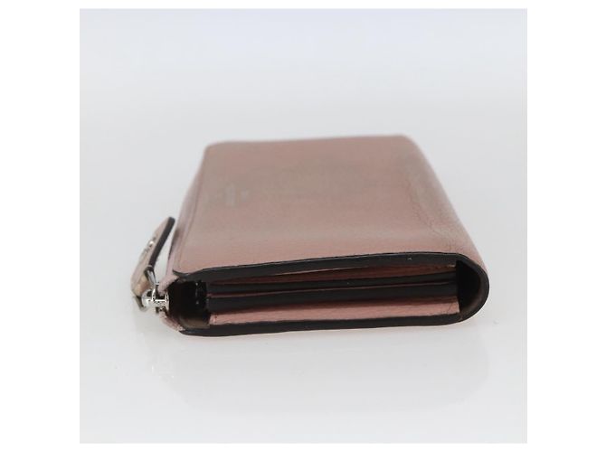 LOUIS VUITTON Cartera Comet de Cuero Taurillon M63103 Auth bs32740 Rosa - vista 3