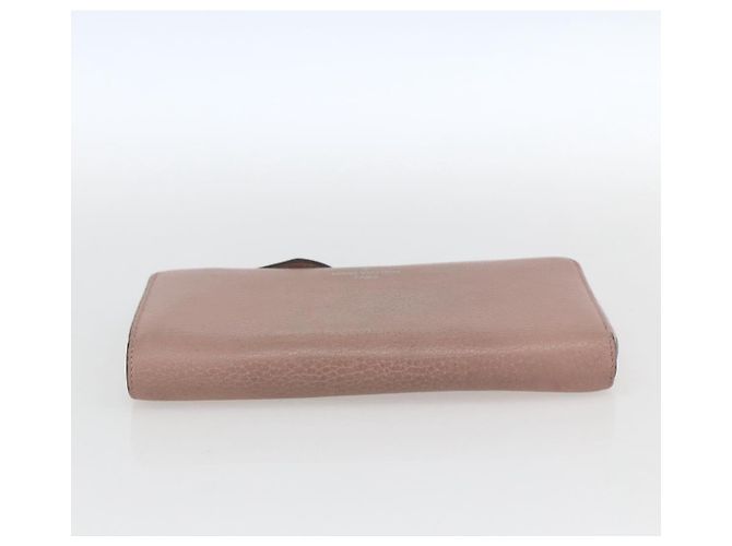 LOUIS VUITTON Cartera Comet de Cuero Taurillon M63103 Auth bs32740 Rosa - vista 6
