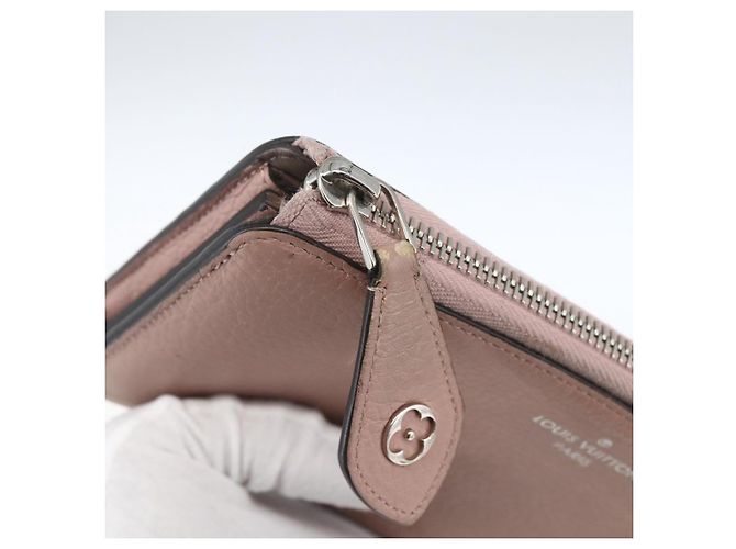 LOUIS VUITTON Cartera Comet de Cuero Taurillon M63103 Auth bs32740 Rosa - vista 8