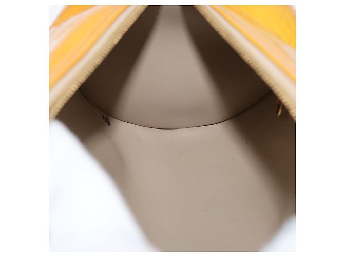LOUIS VUITTON Borsa a Mano Monogram Vernis Bedford Beige M91006 LV Auth 166564 - vista 19