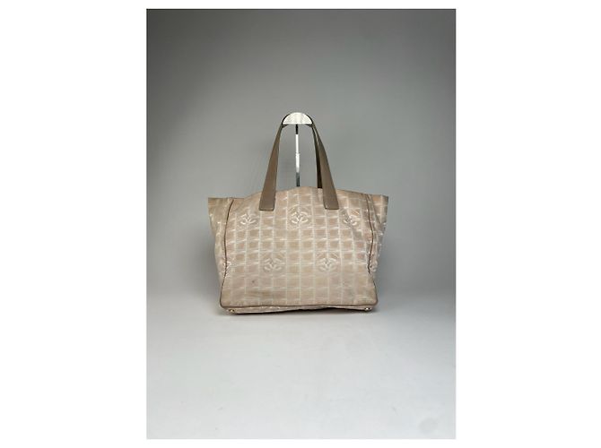 Vintage Chanel Tote Bag Beige - Ansicht 10