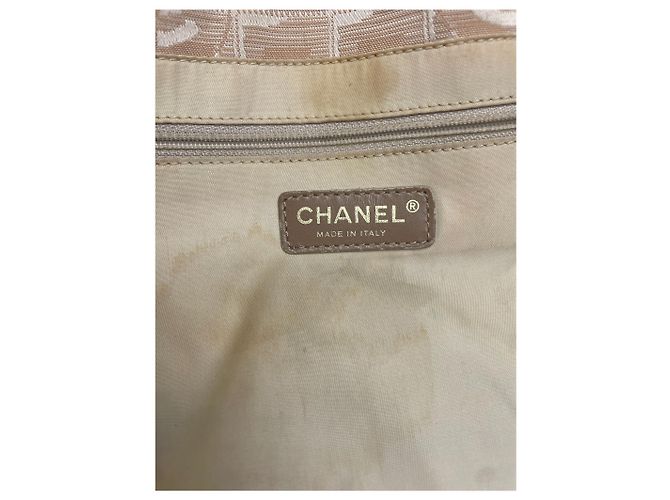 Vintage Chanel Tote Bag Beige - Ansicht 3