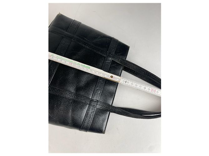 Vintage Givenchy Lederhandtasche schwarz - Ansicht 12