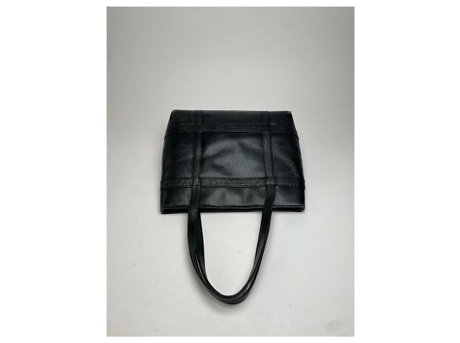 Vintage Givenchy Lederhandtasche schwarz - Ansicht 6