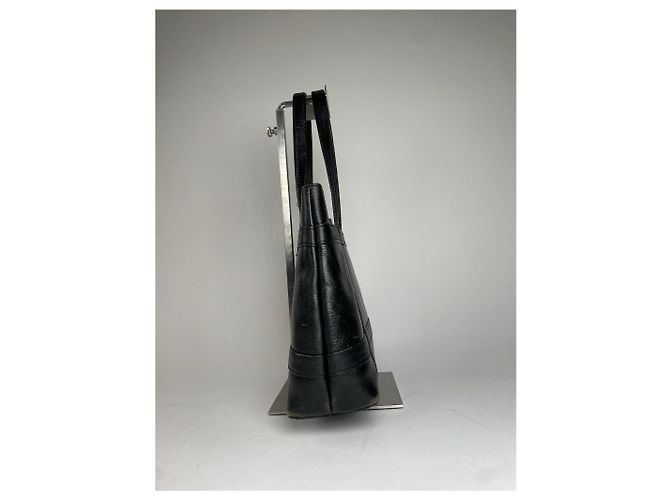 Vintage Givenchy Lederhandtasche schwarz - Ansicht 9