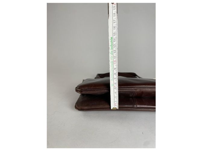 Borsa in pelle vintage Givenchy marrone - vista 12
