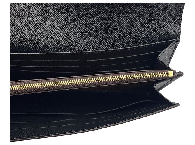 Louis Vuitton Brown / Tan Monogram Canvas Sarah Wallet - view 13