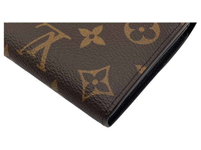 Louis Vuitton Brown / Tan Monogram Canvas Sarah Wallet - view 9