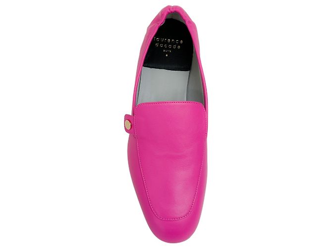 Mocasines Angela de piel de cordero rosa Laurence Dacade - vista 4