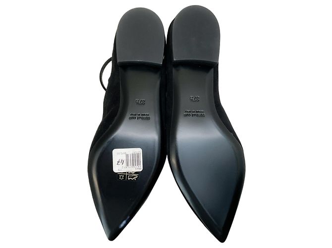 Ballerine Ilona in Camoscio Nero di Laurence Dacade - vista 7