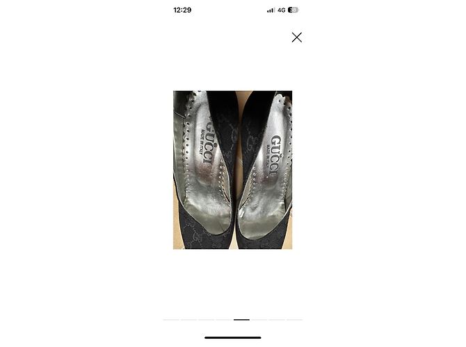Décolleté Gucci in Pizzo Nero - vista 5