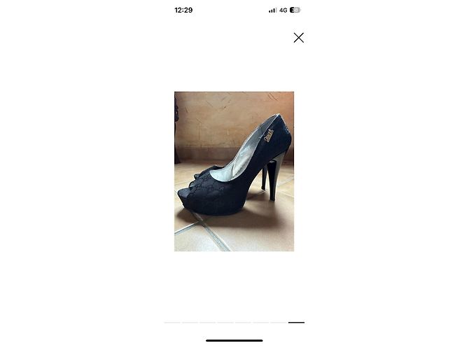 Décolleté Gucci in Pizzo Nero - vista 8