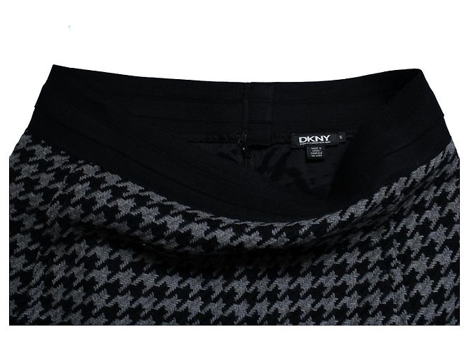 Set pied de poule in nero e grigio di DKNY - vista 9