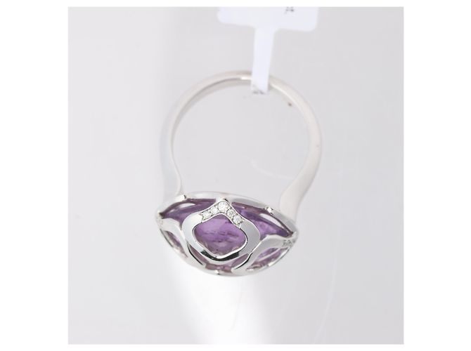Anillo de cóctel Chopard Imperiale Amatista Diamante en oro blanco de 18k, Talla 51 EU - vista 4